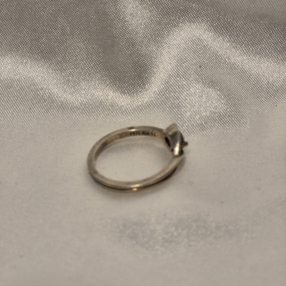 PANDORA ALE 52 925 SPARKLING SIMPLE Sterling Ring.  Beautiful Sz 6 - Picture 5 of 9
